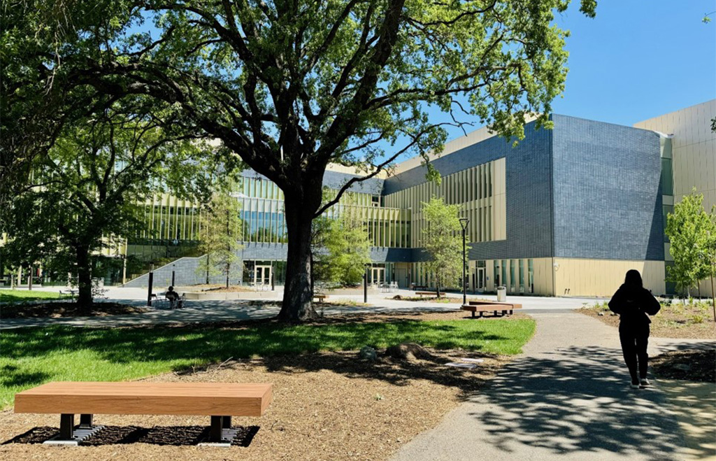 The Lindley Center for STEM Education building at the Santa Rosa Campus. 